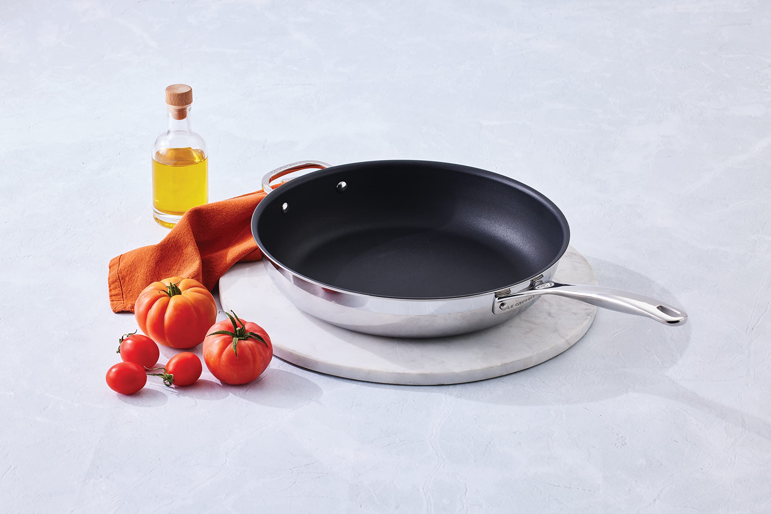 Amazon.com: Le Creuset Tri-Ply Stainless Steel Nonstick 12.5